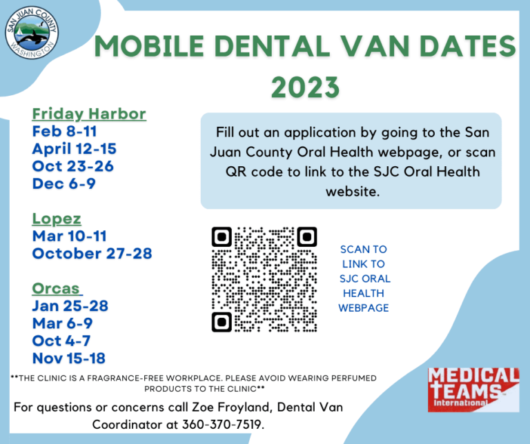 The Dental Van is Coming to Lopez