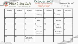 Read more about the article H & S October Schedule