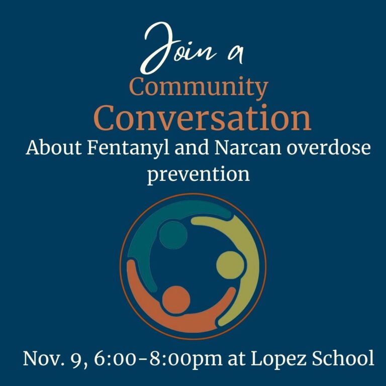 Join a Community Conversation about Fentanyl and Narcan overdose prevention