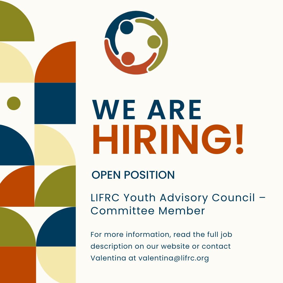Job Announcement! Do you want to join LIFRC Youth Advisory Council?