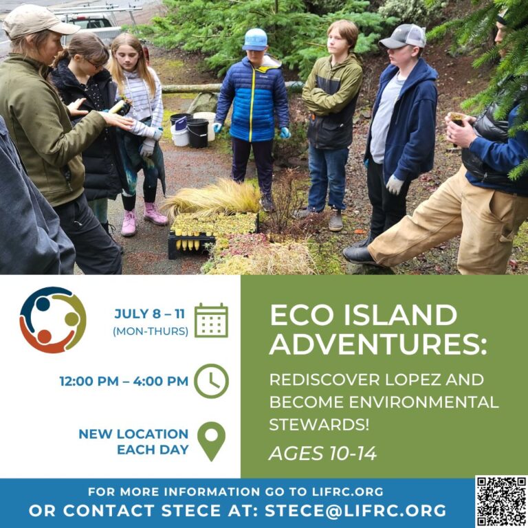 Eco Island Adventures: Rediscover Lopez and Become Environmental Stewards!