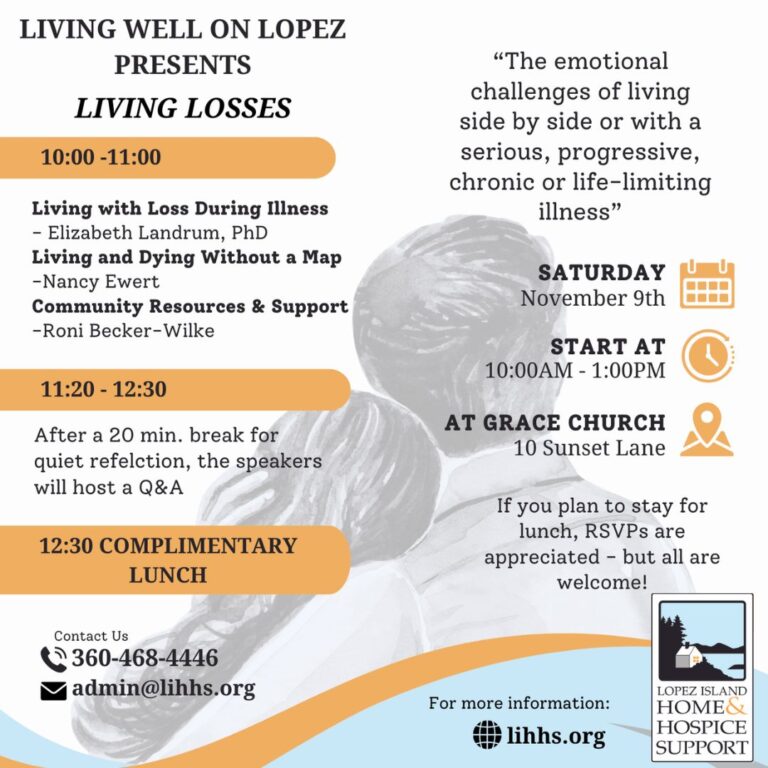 Living Well on Lopez Presents: Living Loss