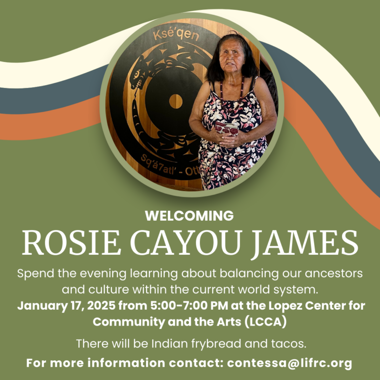 An Evening with Rosie Cayou James