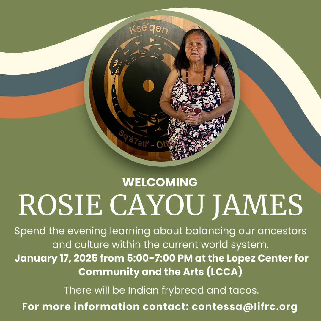 Read more about the article An Evening with Rosie Cayou James