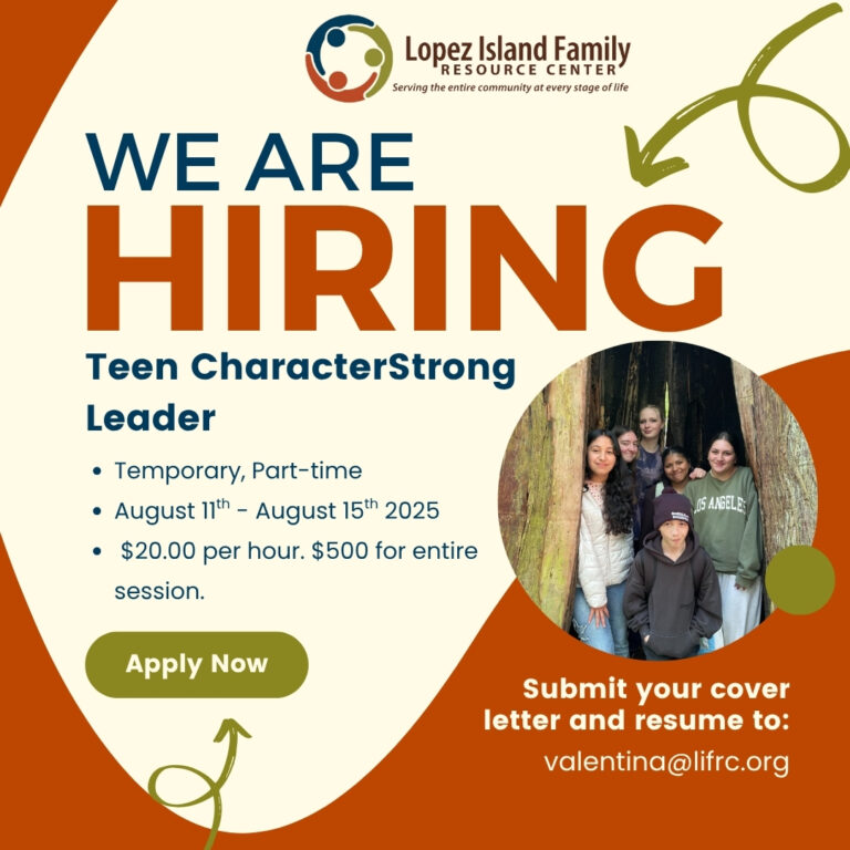 Teen Leader Wanted for CharacterStrong