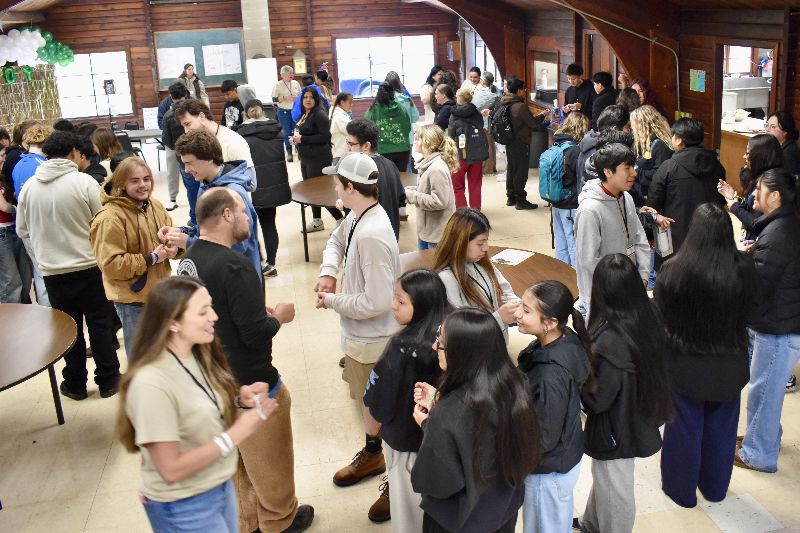 Many young people connecting and sharing at the 2026 Moment of Youth Summit.