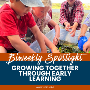 promo for biweekly spotlight about early learning.
